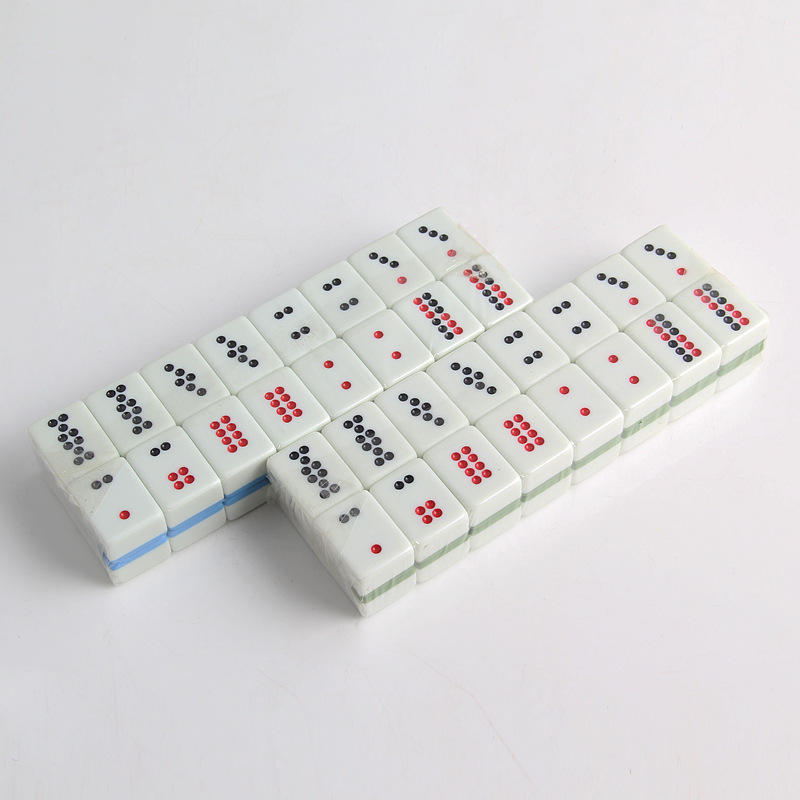 32张无盒竹丝牌九 麻将条纹筒子工二八杠斗牛推筒子推牌牌九2色