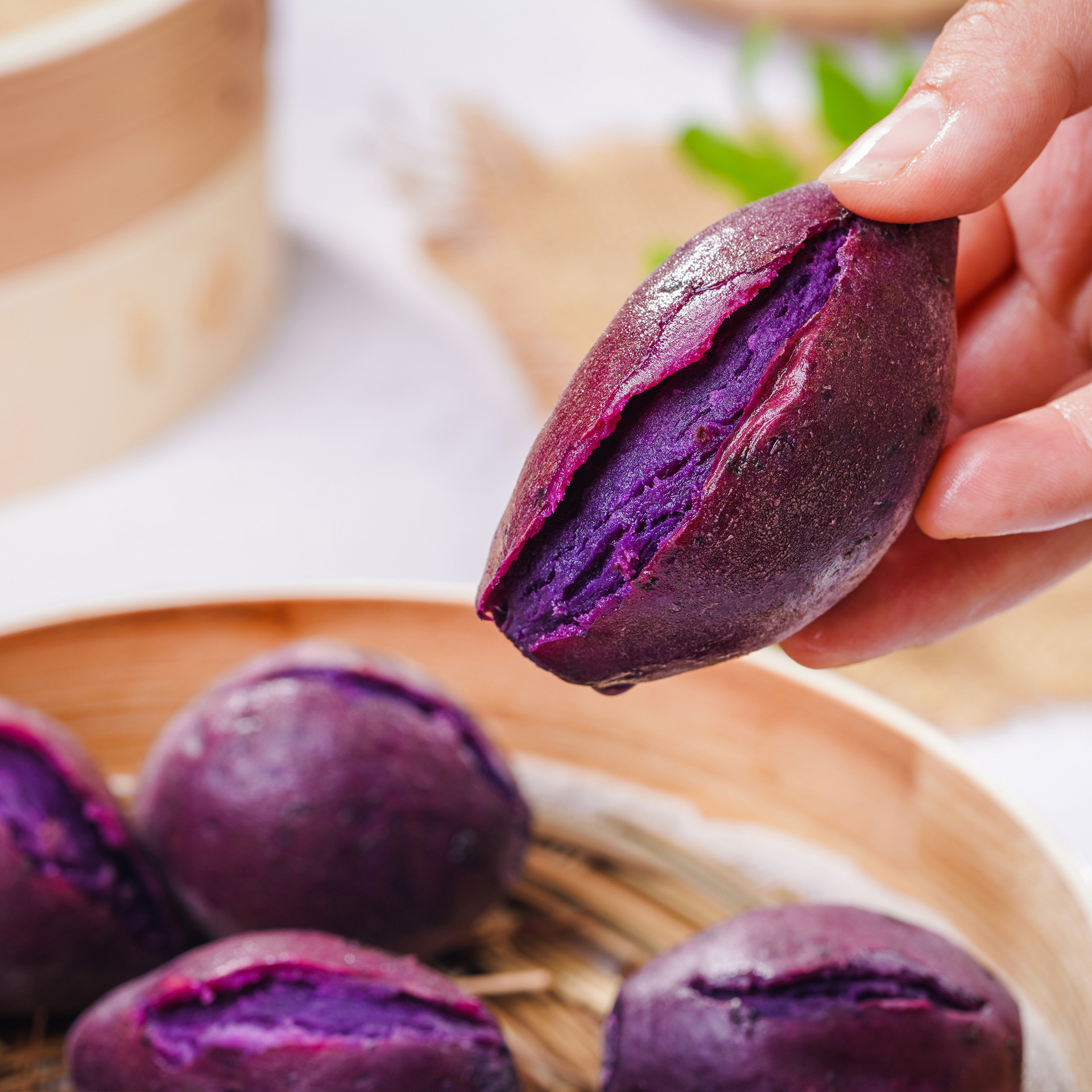 越南小紫薯新鲜现挖小红薯山芋10番薯板栗红薯自种小香薯5斤代发