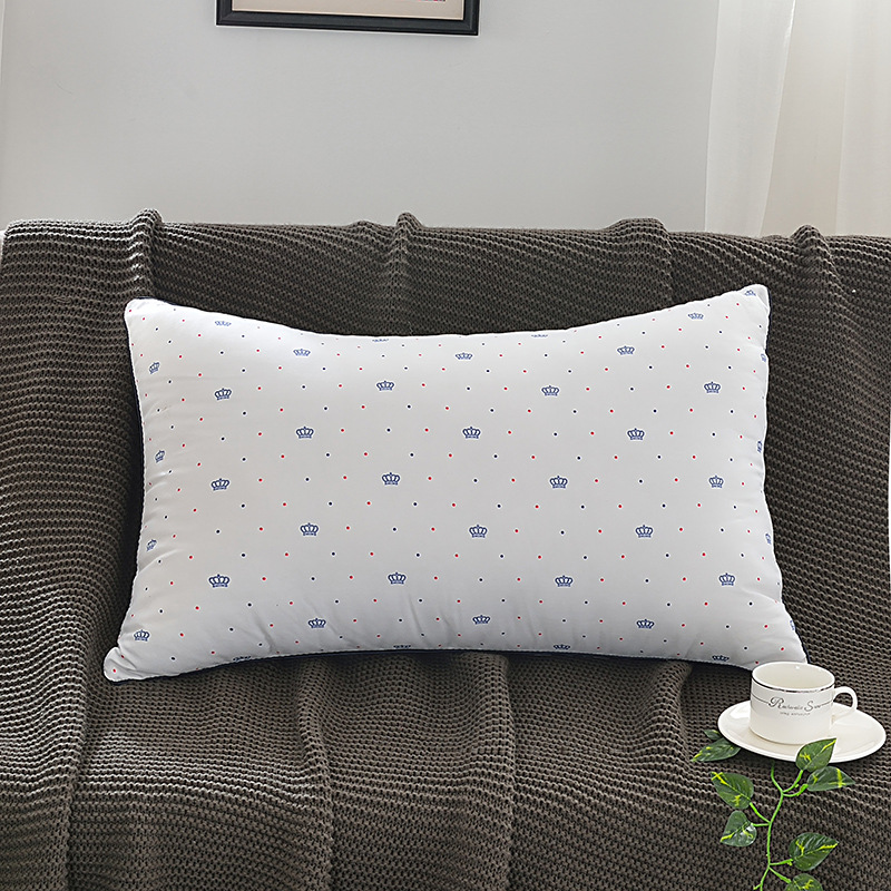 Feather Velvet Brushed Love Pillow Blue and White Porcelain Pillow Core Gift Promotion Wholesale