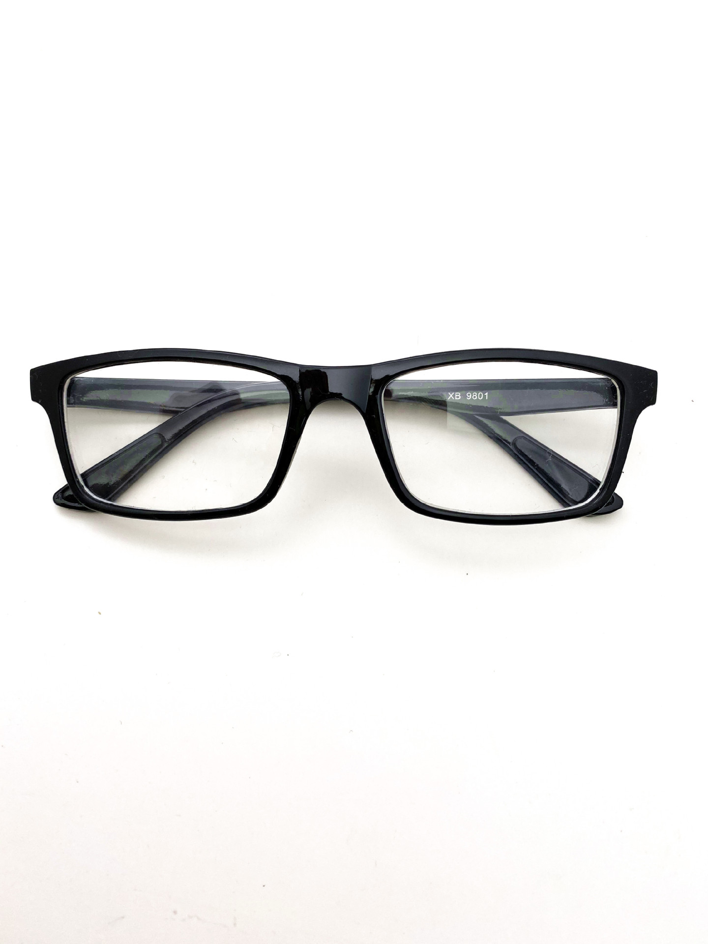 黑色树脂塑胶平光眼镜男女时尚轻便方框平光镜防风防尘护目镜批发