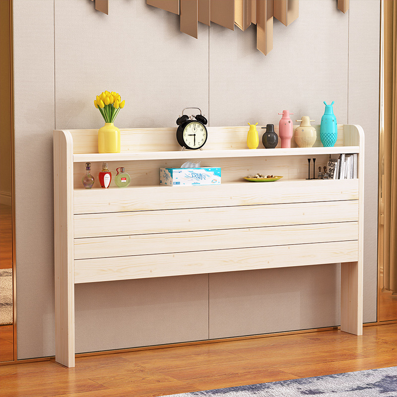 5米双人1.8m榻榻米原木床头靠背板经济型