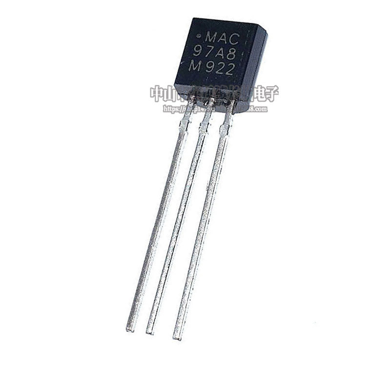 全新mac97a8 97a8 直插to-92 双向触发三极闸流晶体管