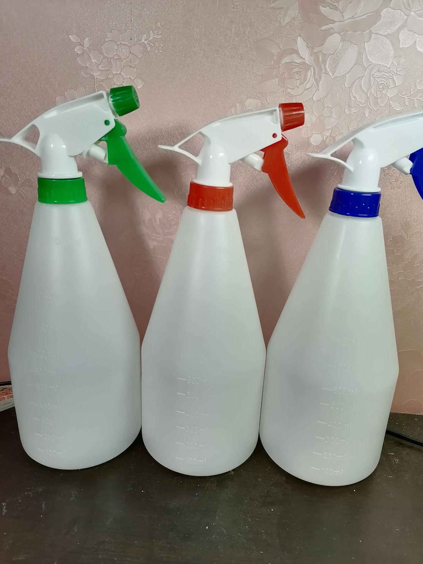 厂家现货1000ml/毫升酒精喷雾瓶 酒精消毒喷壶 1升/l喷雾塑料瓶
