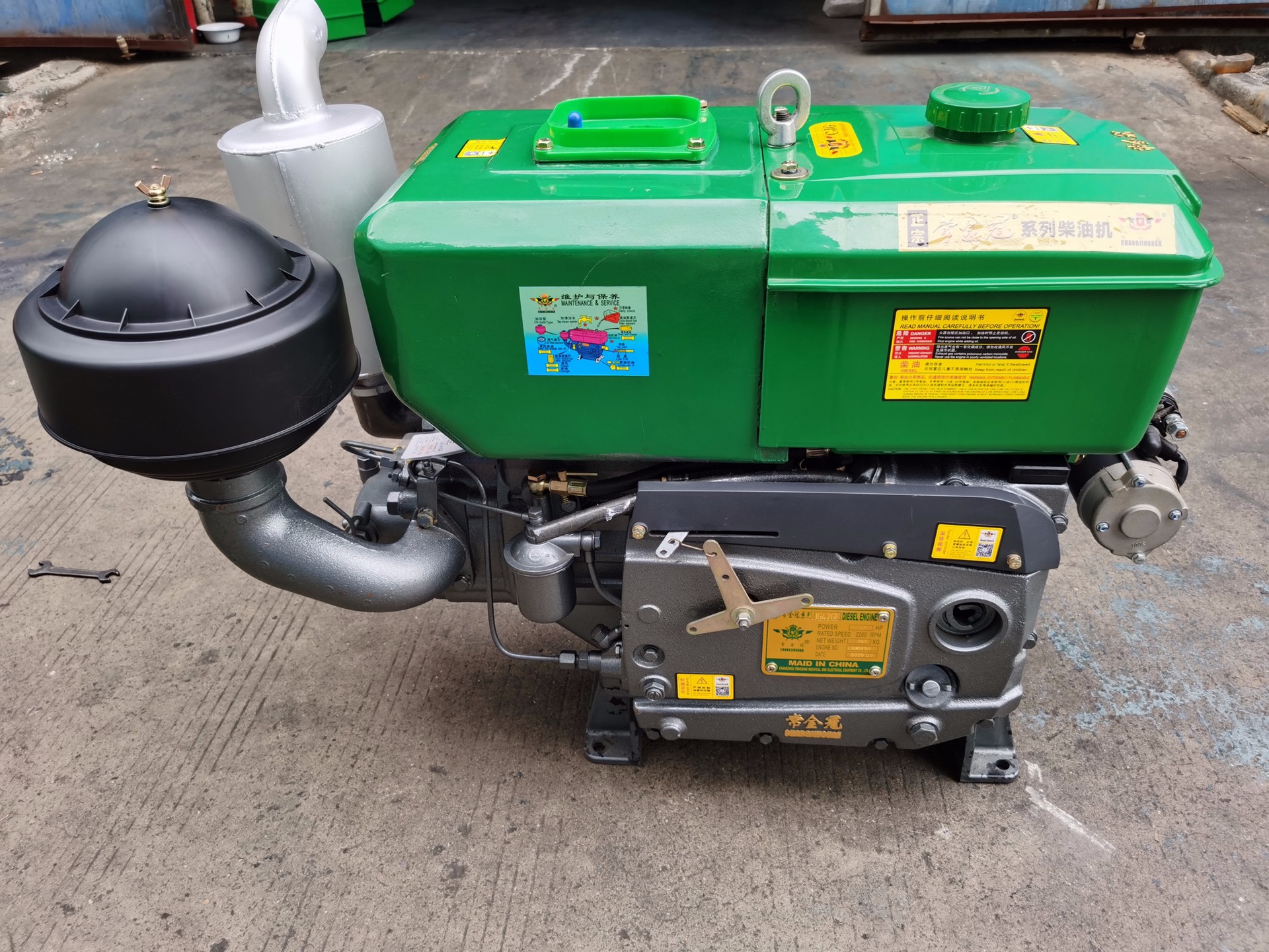 0成交3台l28m电起动 正宗常柴单缸柴油机相似店铺>进入本店铺>厂房