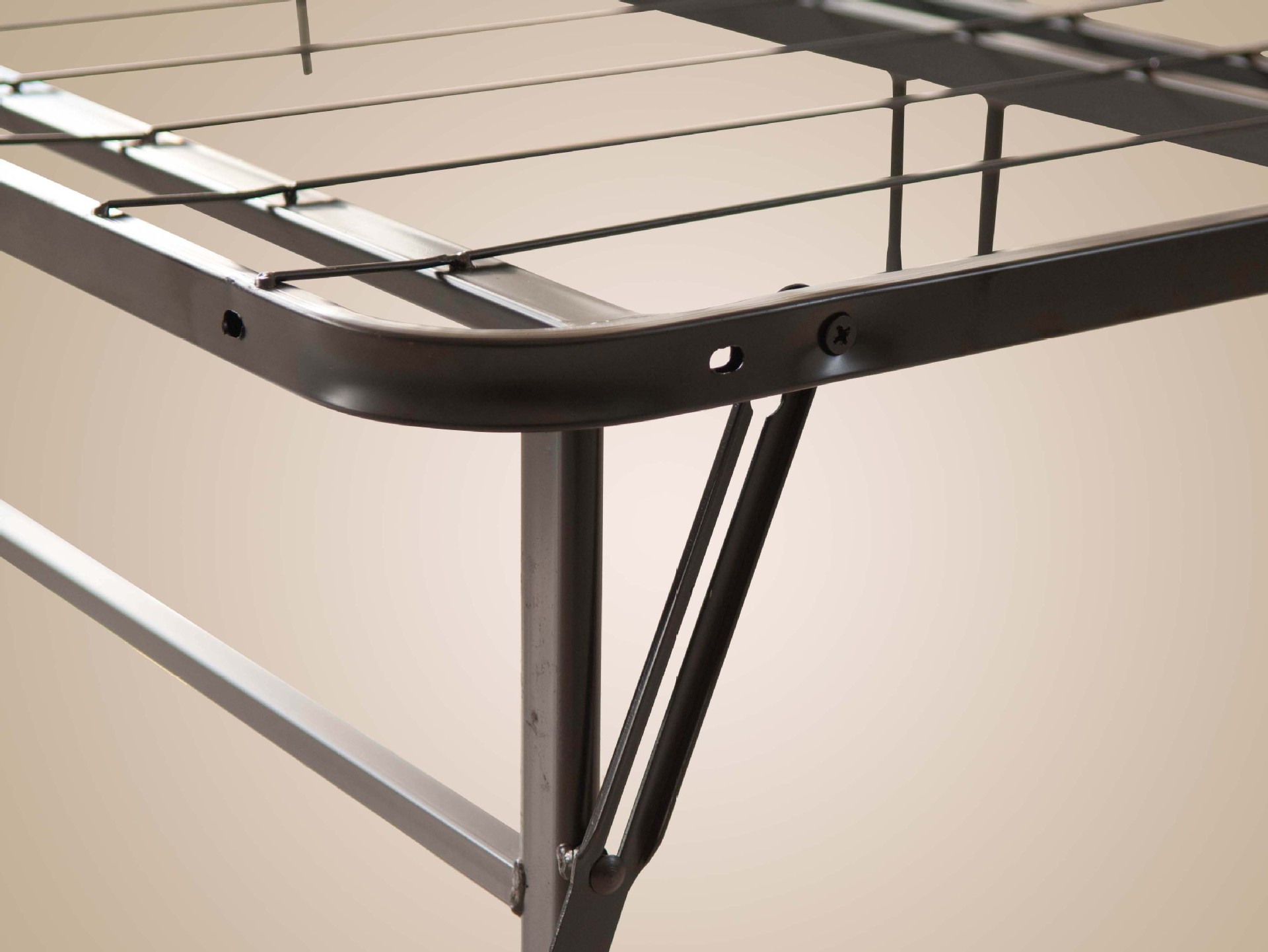 折叠床金属铁双单人床美式跨境电商metal futon frame bed