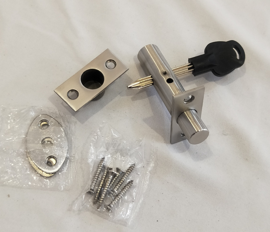 长固y002gj不锈钢管井锁 消防井锁 隐形门管道检修口锁 通道锁