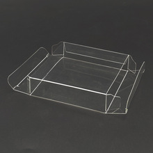 厂家现货发售pvc包装烟标透明塑料盒展示盒茶叶盒饼干礼盒2*8*8cm