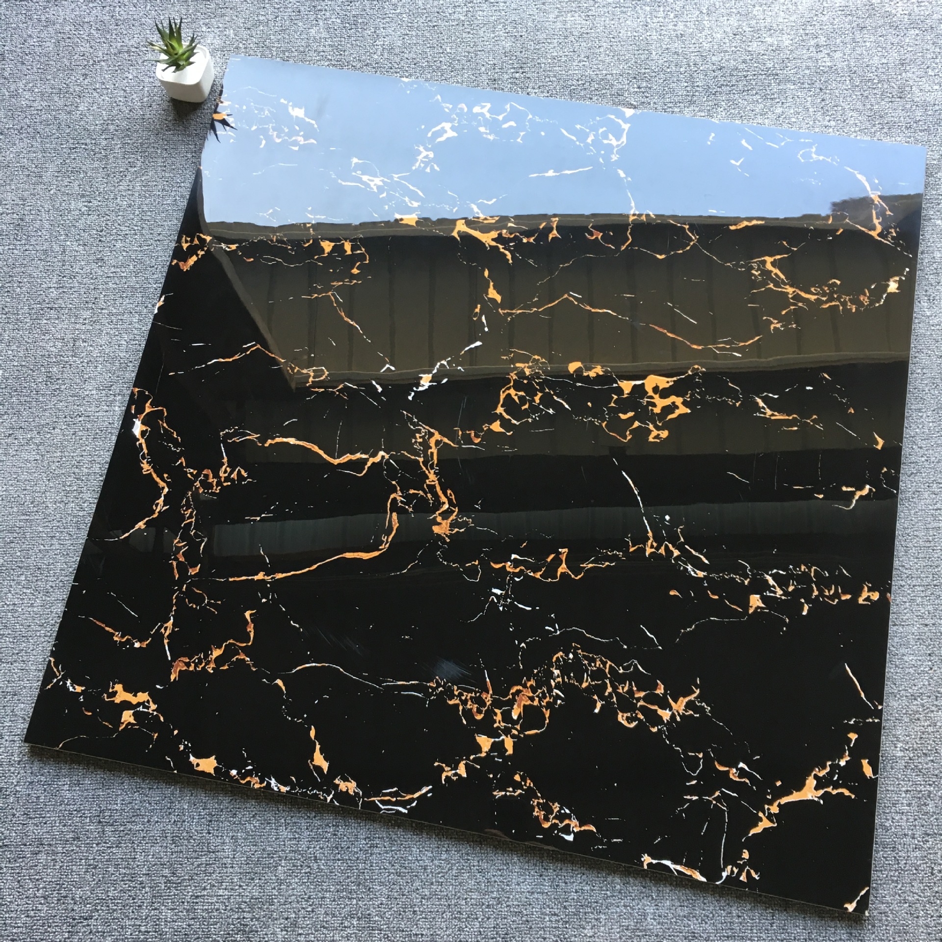 客厅地砖黑金花瓷砖800x800紫罗红600x900门槛石全抛釉地砖过门石