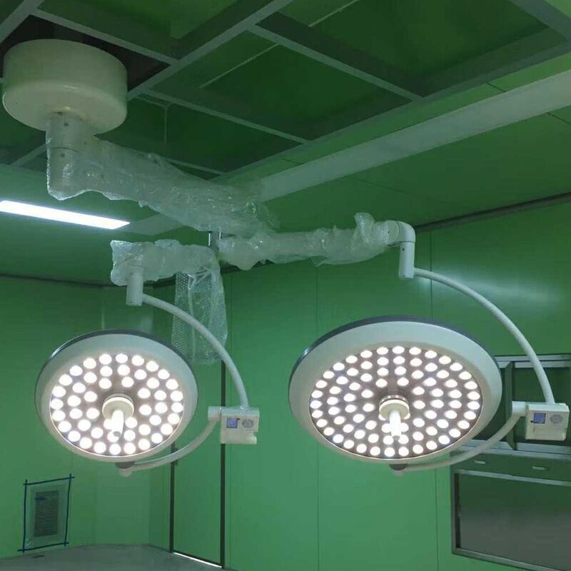医院用手术无影灯单头双头手术室手术灯吊式led700 500手术无影灯-阿