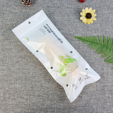 pet/pe新鲜玉米包装袋 透气保鲜拉链袋 农产品作物塑料包装袋