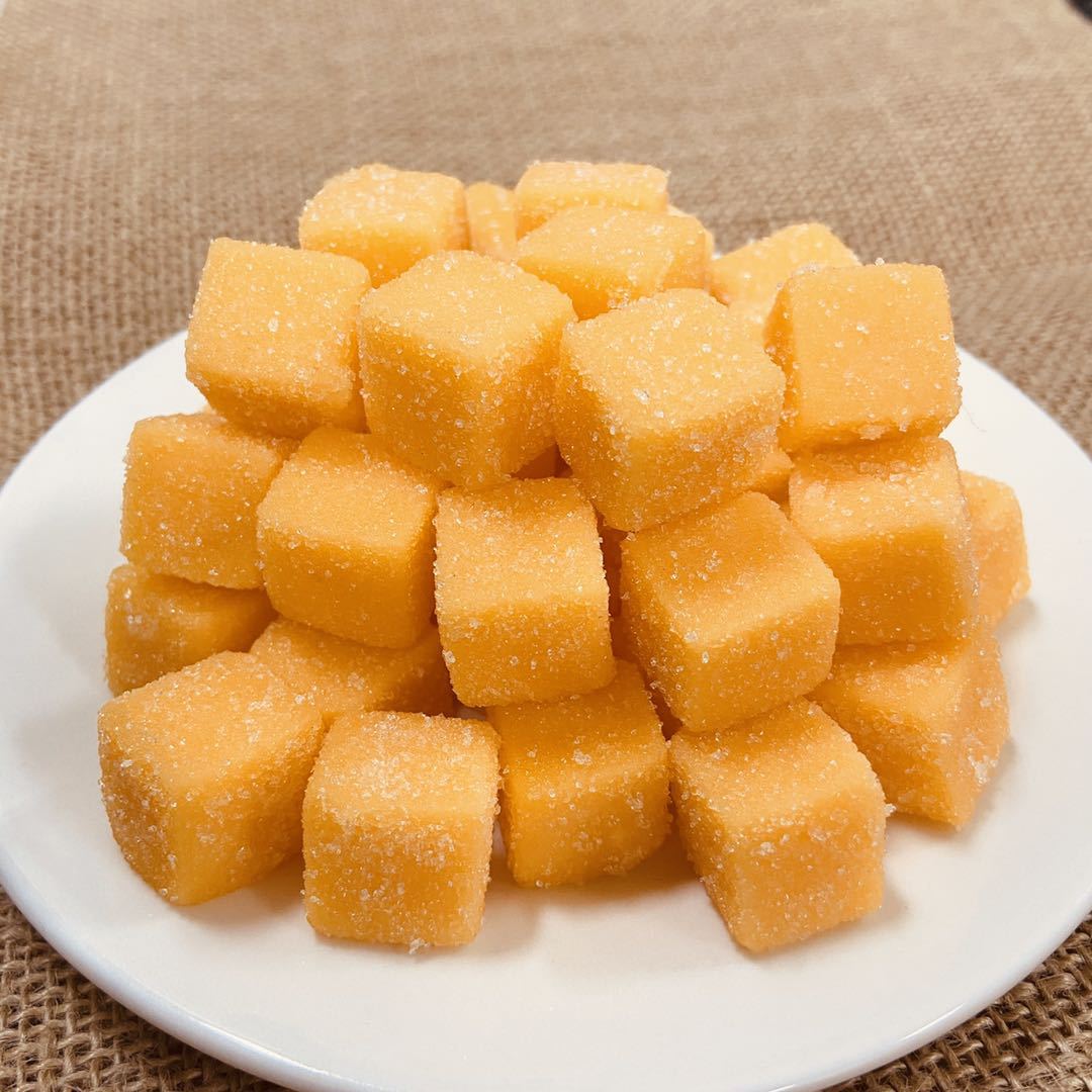 批发散装芒果味软糖酸甜可口芒果香气浓口感软糯芒果糕