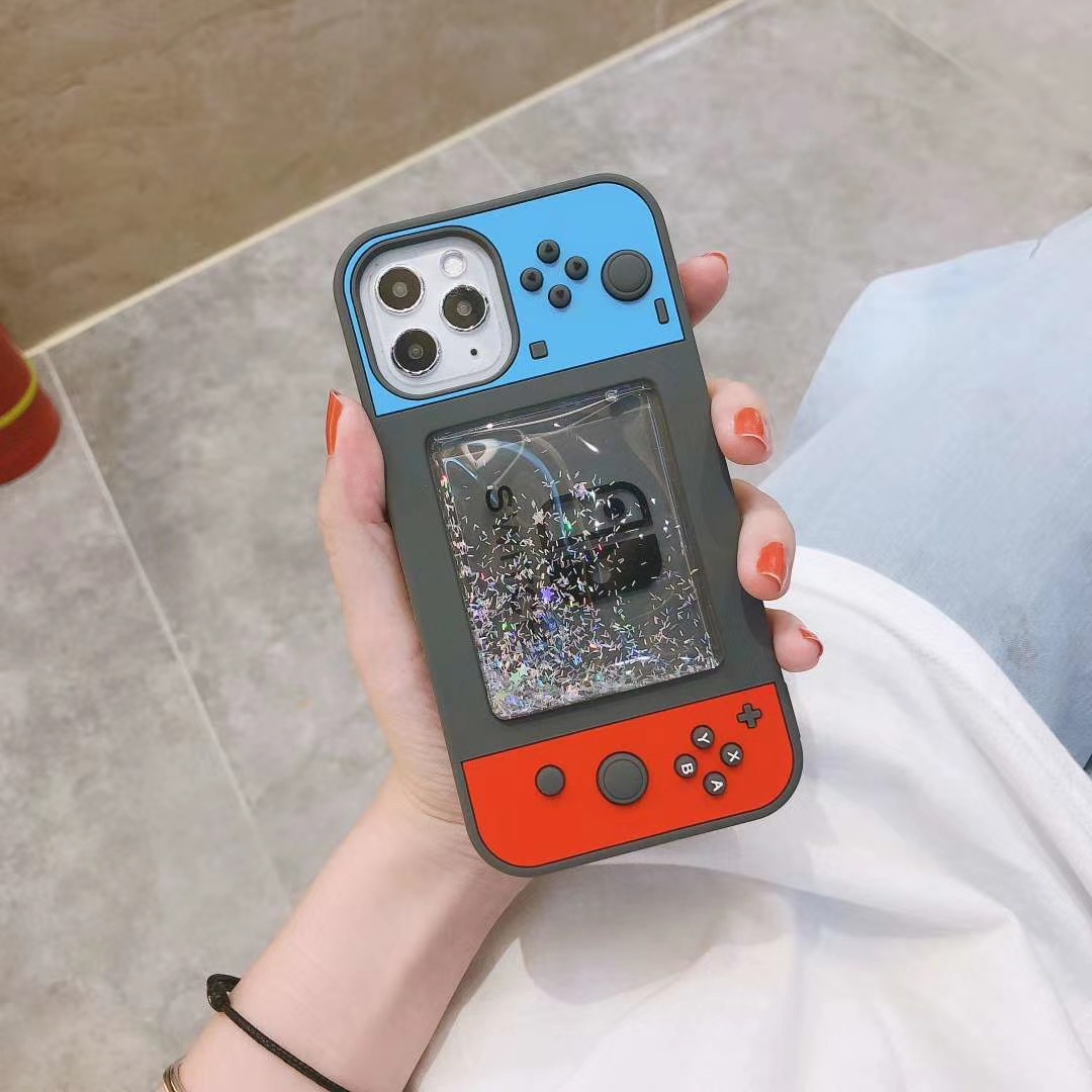 创意游戏机适用iphone11promax手机壳iphonex软xr潮牌78plus保护