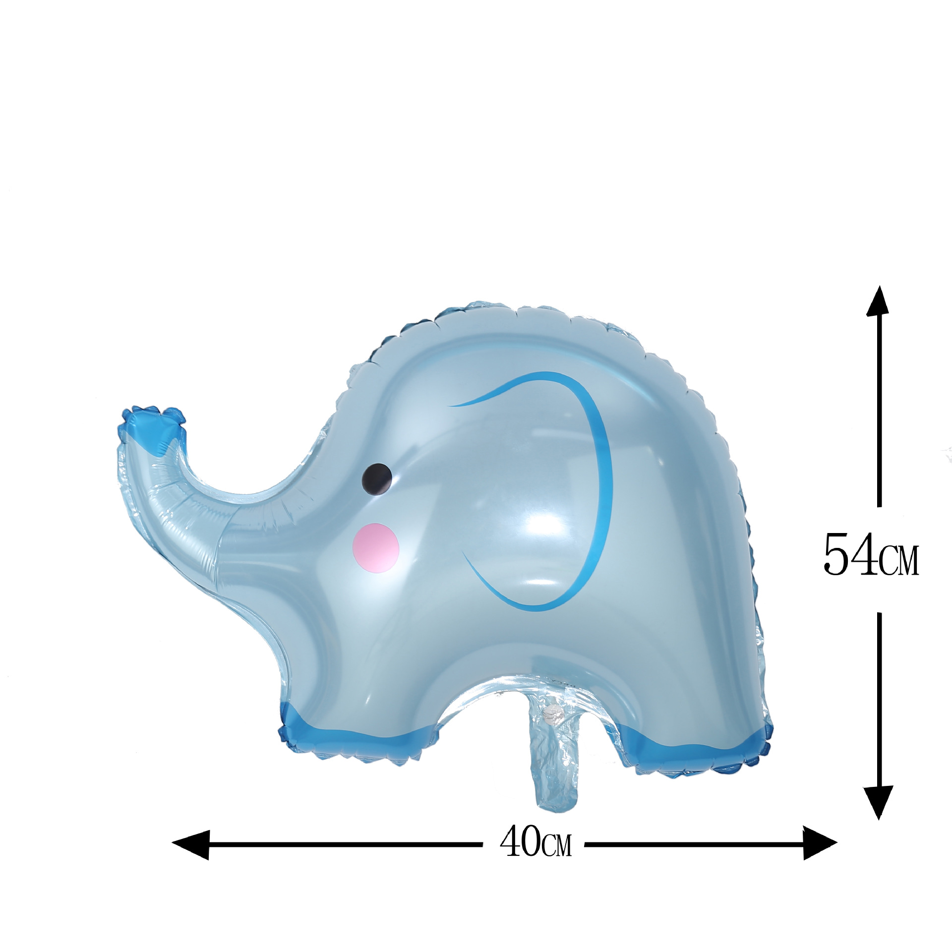 厂家直供 生日派对百日宴会装饰新款大象铝箔气球 儿童派对用品