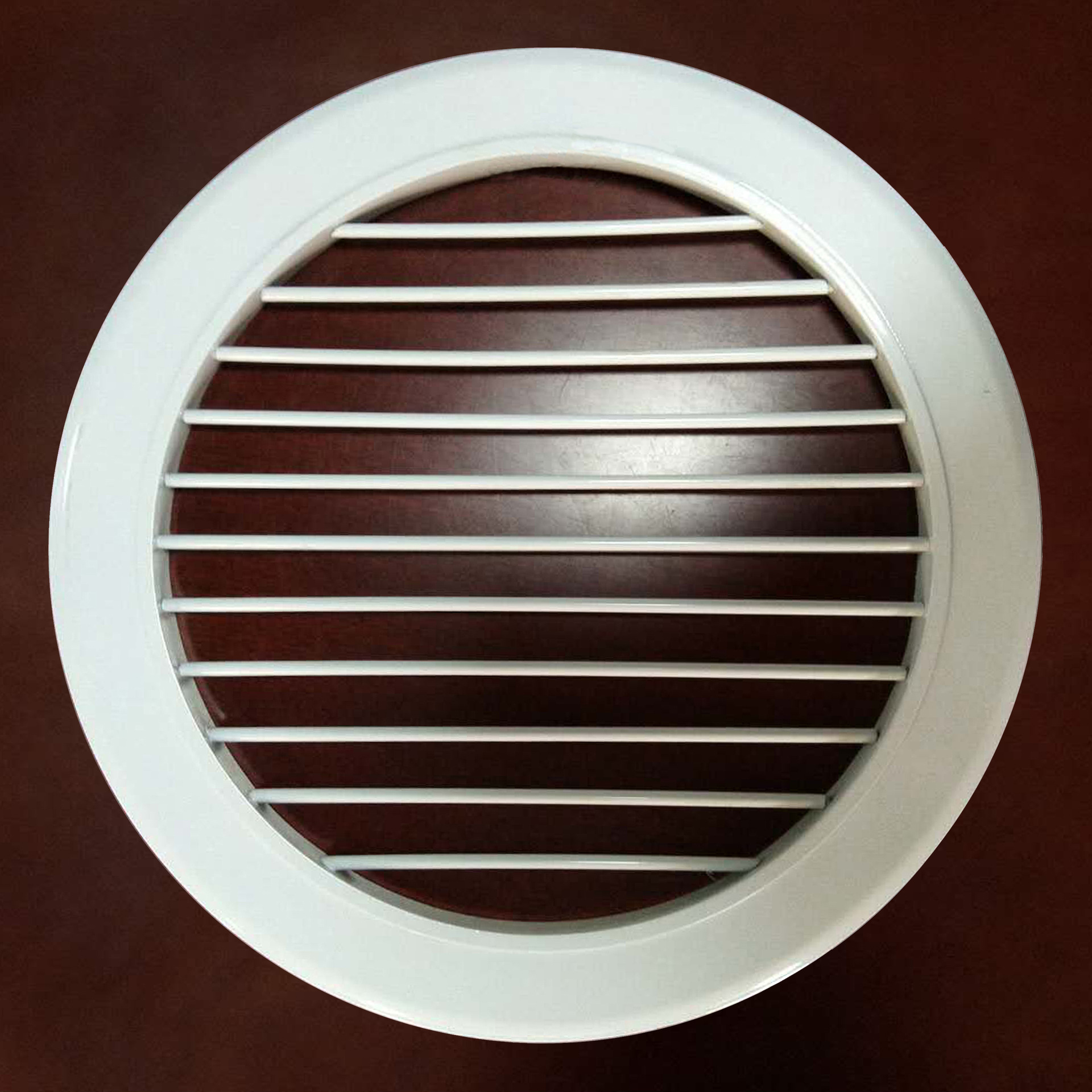 批售圆形碳钢风口圆形直线风口圆形防火风口圆形单层百叶风口