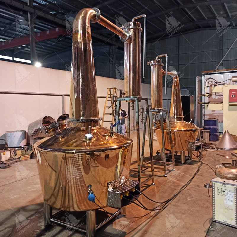 【厂家直供】威士忌酿酒设备 紫铜蒸馏 壶式蒸馏器,蒸馏设备