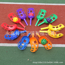 双人抛接球幼儿园户外亲子体育运动趣味软玩具感统训练器材接球器