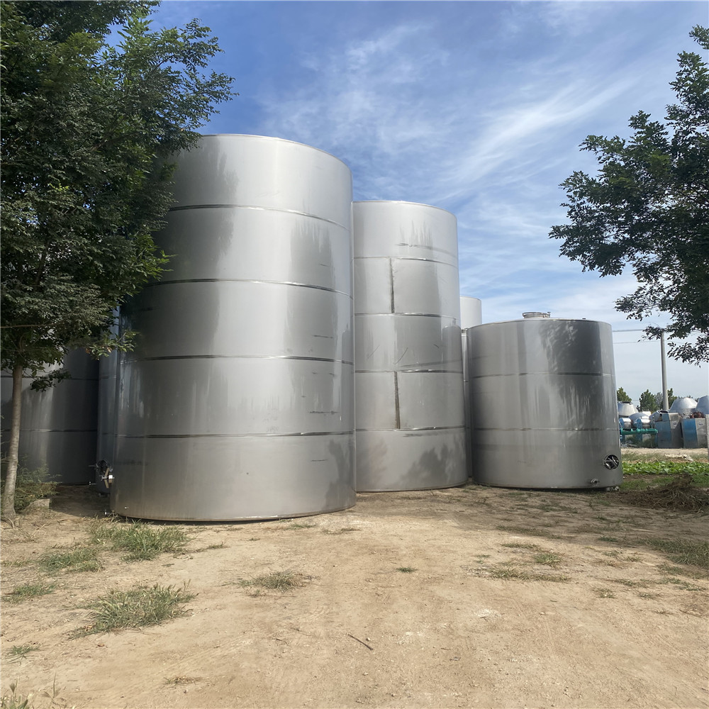 储罐304不锈钢储罐果酒果汁容器密封罐15吨白酒储存罐