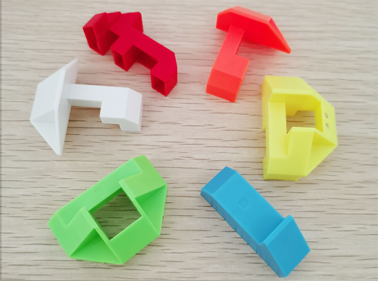 益智拼装球拆装解锁钥匙扣塑料孔明锁套装早教儿童玩具批发鲁班锁