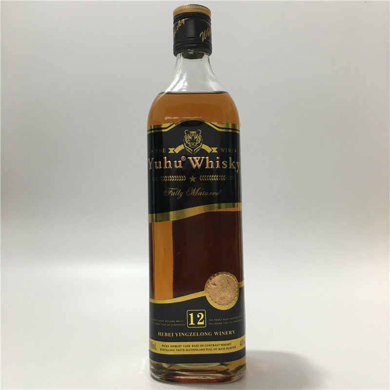 洋酒 whisky yuhu12御虎威士忌 调配充场酒(方瓶御虎)700ml