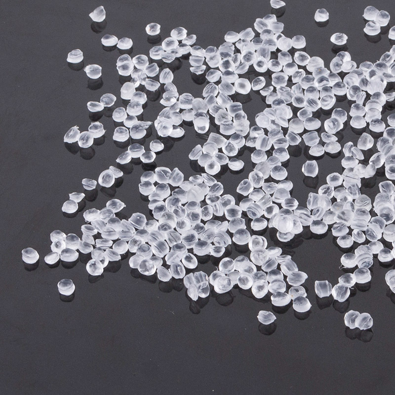 厂家供应pvc高透明护目眼罩胶粒透明硬质注塑pvc粒子塑料胶粒颗粒