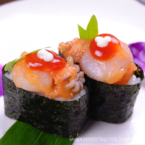 日式味付墨鱼仔 日式料理味付墨鱼仔寿司材料寿司店2kg/包