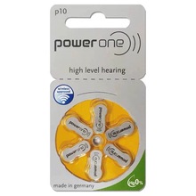 德国进口powerone助听器电池A10P10A312P312/A13P13P675电子耳蜗