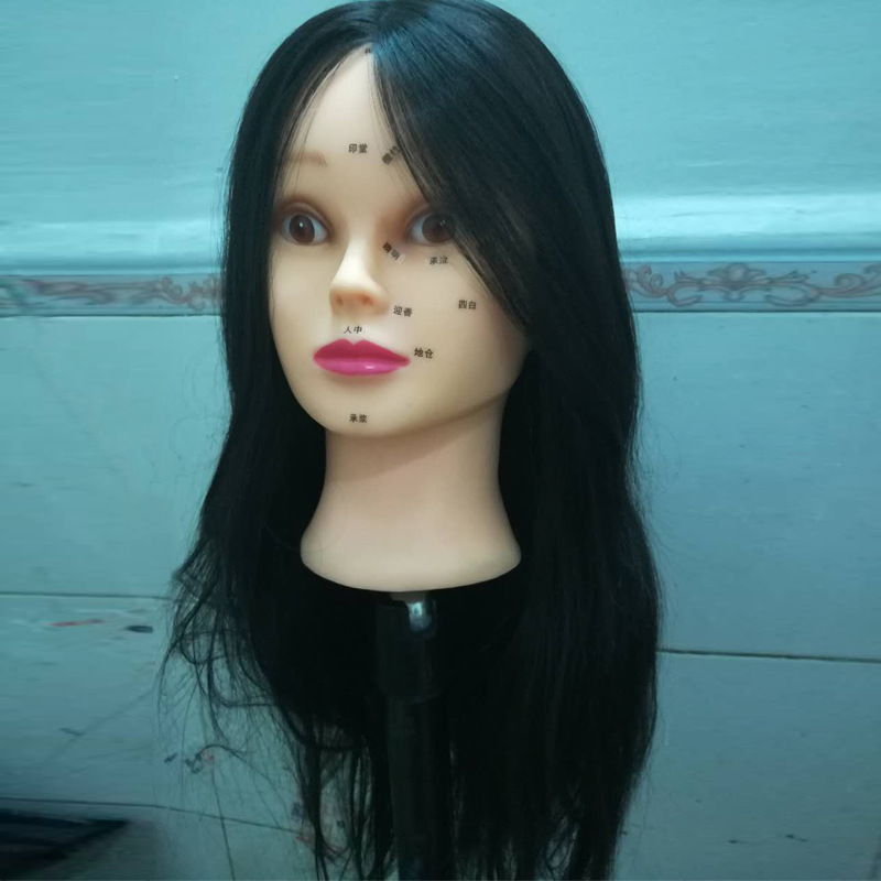 美容美发三脚支架落地 教习头模特头假人头通用假发固定三角架子