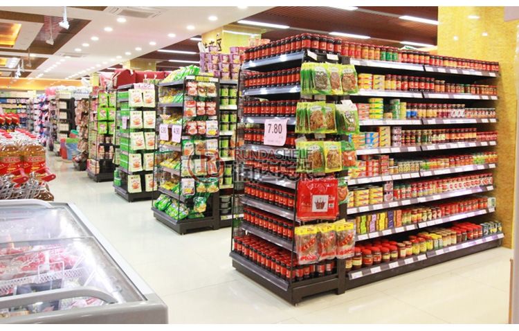 超市货架批发大型商超货架展示架便利店零食店精品店商场货润达