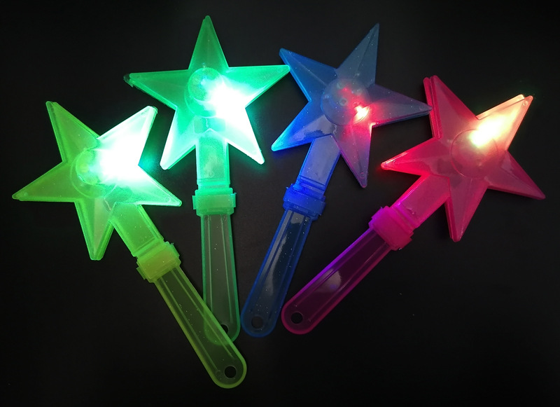 28cm大号发光拍手器荧光手掌拍拍手器掌闪光手拍logo