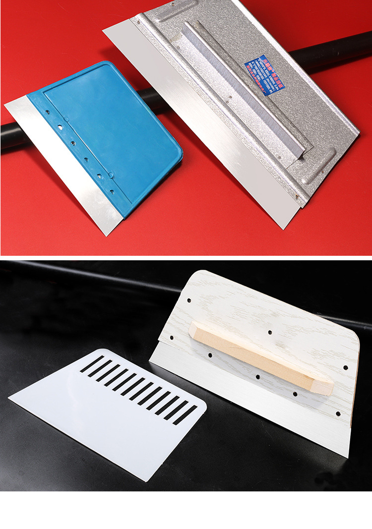 不锈钢刮刀腻子刮板木柄刮灰刀装修工具油灰刀油漆工批灰刀铲刀