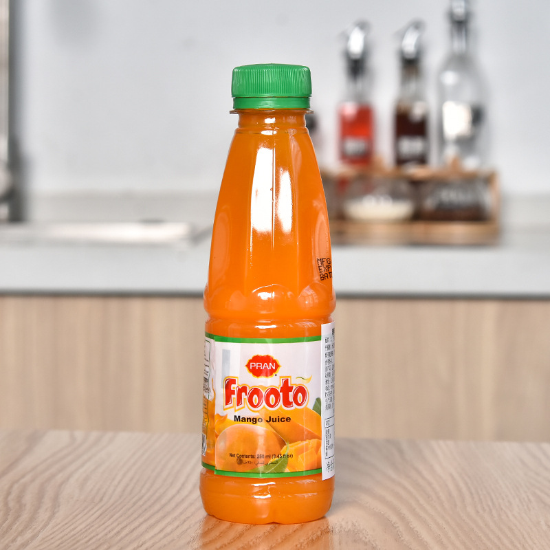 进口芒果汁饮料 孟加拉国餐厅饮品250ml*48瓶装果汁整箱 厂家批发