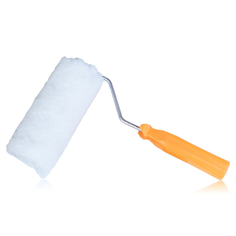 桐城厂家乳胶漆滚子涤纶化纤细毛防水涂料4寸6寸8寸10寸滚筒刷