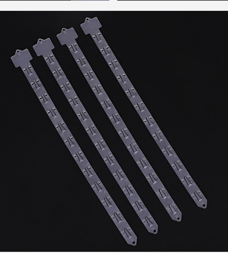 厂家定做货架挂条 定制pp透明塑料挂条 限时促销 量大从优