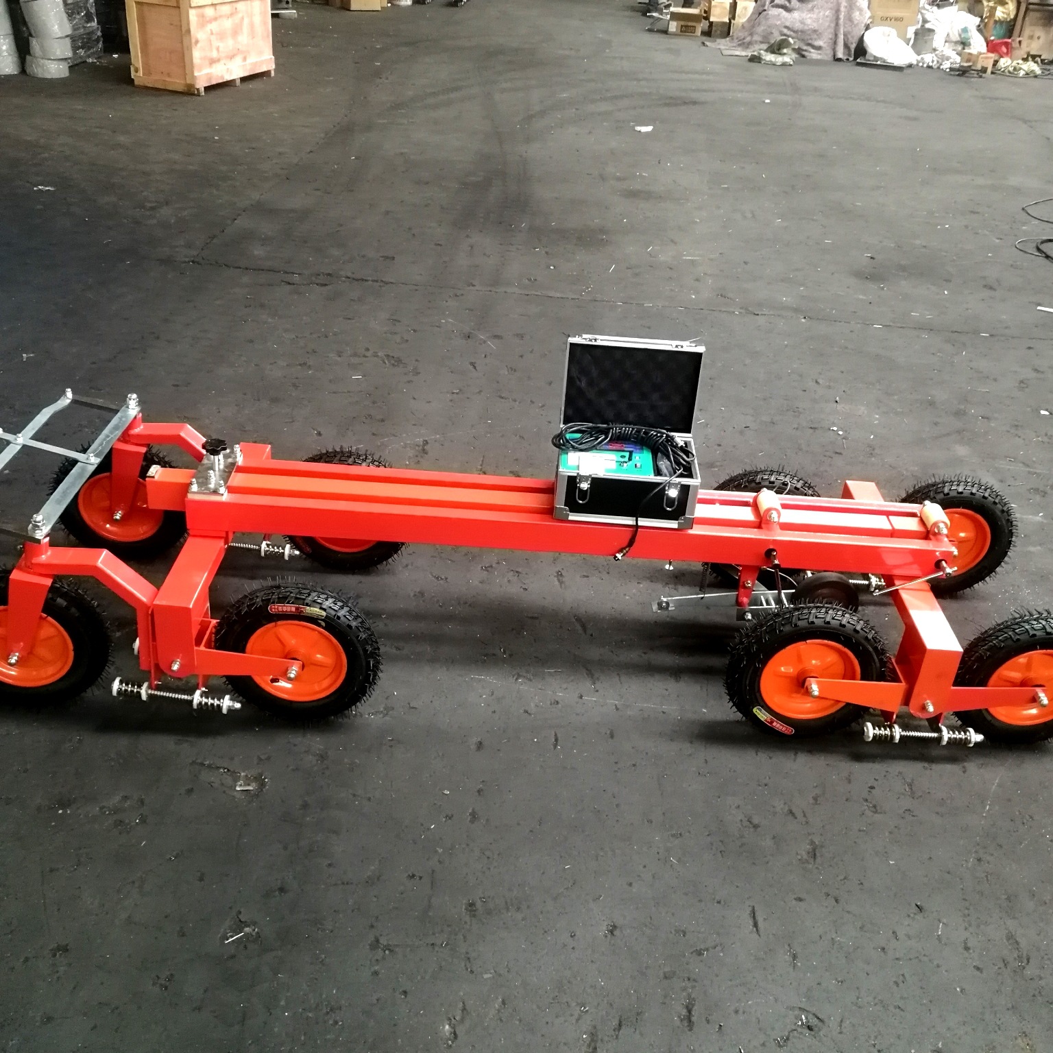 路面连续式八轮平整度仪 厂家销售 八轮路面平整度测定仪