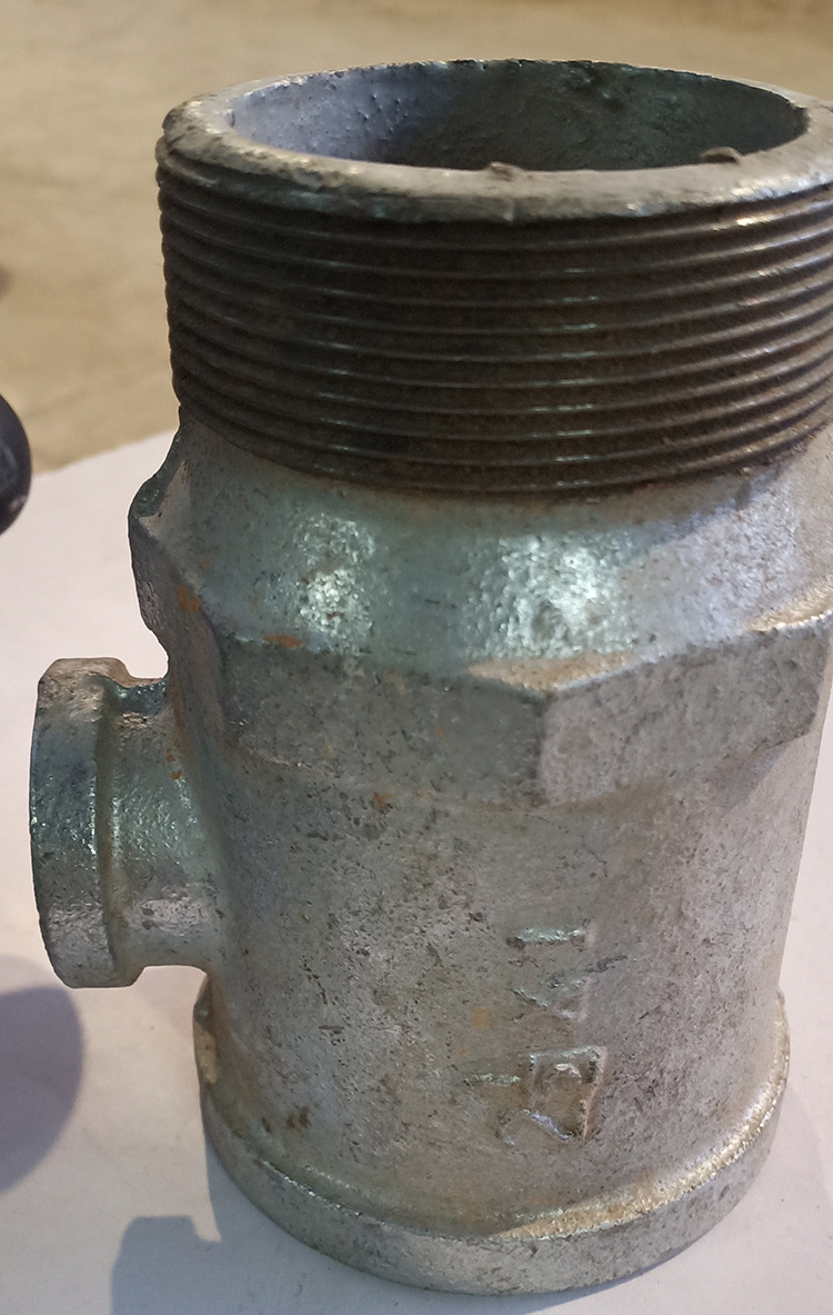 新内外三通 室内消火栓专用三通 三通螺纹管件 镀锌接头三通