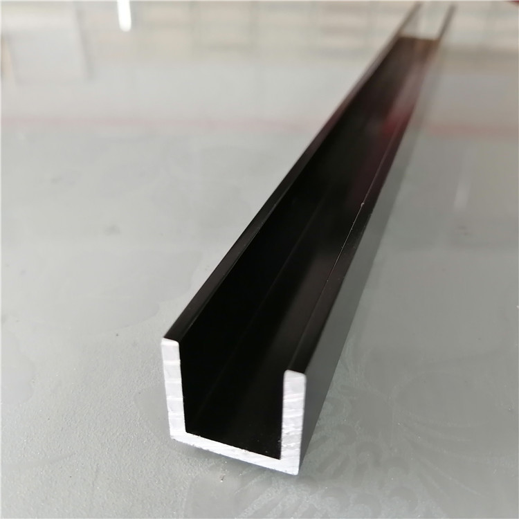 铝合金u型槽 卡板装饰槽 衣柜橱柜背景墙修边条量大优惠 厂家批发