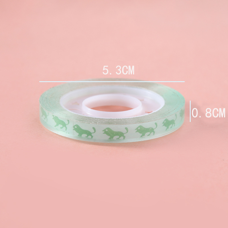 Transparent Tape Cutter Small Size Adhesive Tape Holder Large Size Packing Sealing Adhesive Tape Holder Flower Shop Wrapping Material