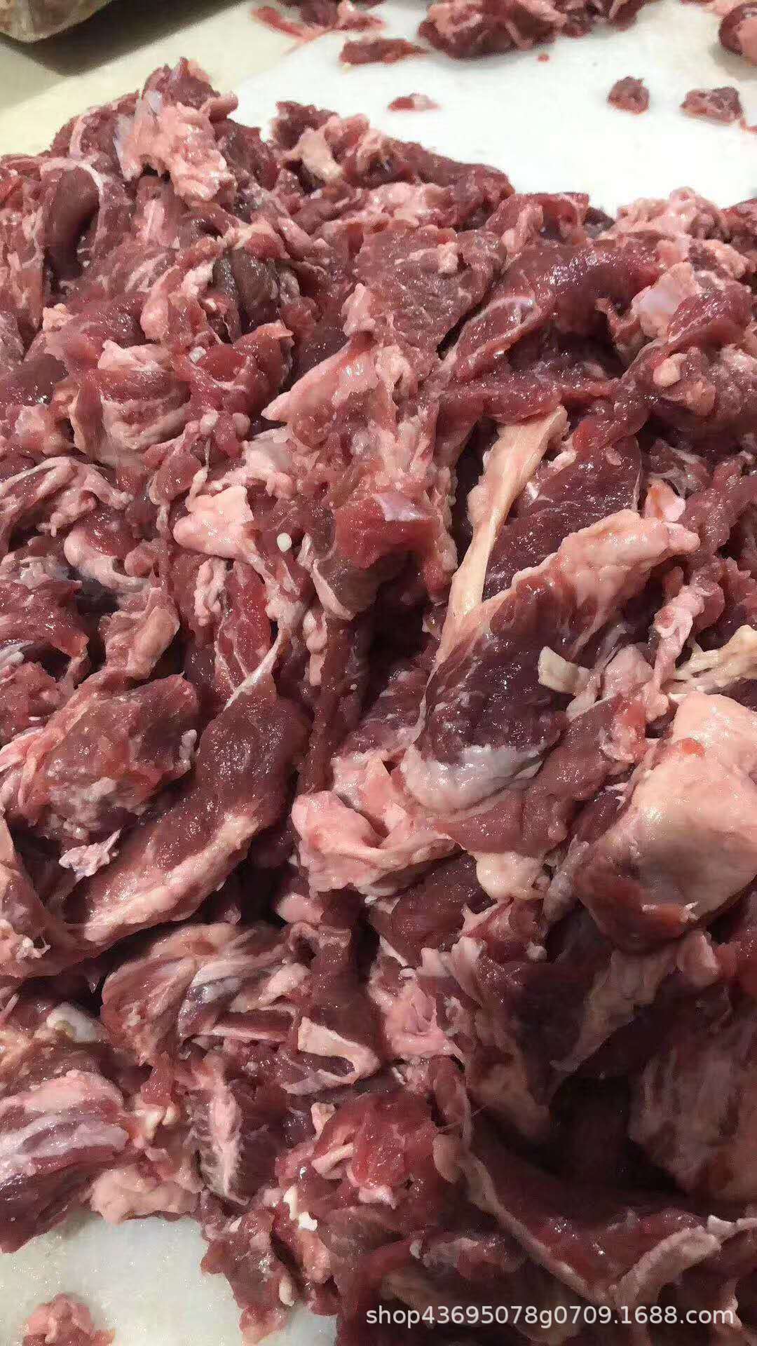 新鲜冷冻牛碎肉40斤新鲜牛块牛碎肉优质牛腩肉边角肉牛杂