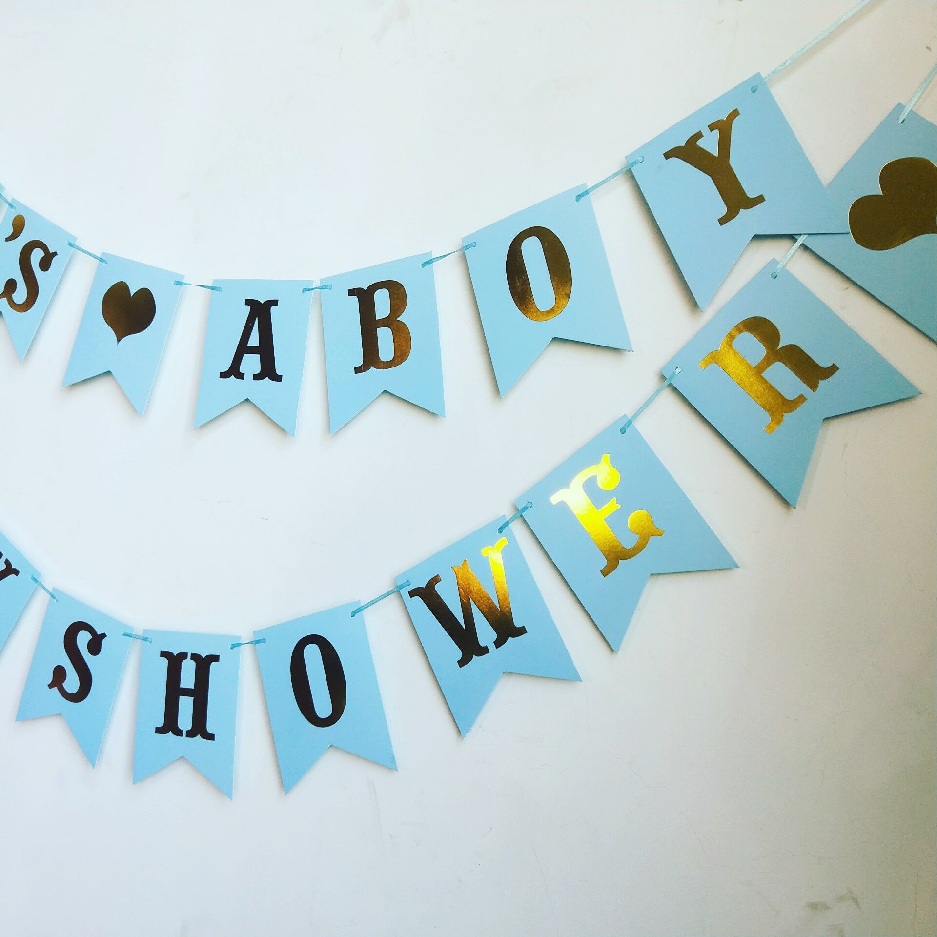 跨境热卖宝宝周岁生日横幅its a girl baby shower儿童生日拉