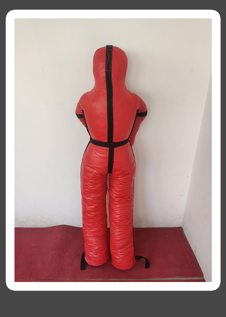 搏击发泄人偶 摔跤拳击陪练人形沙袋 武警消防演习训练双腿假人