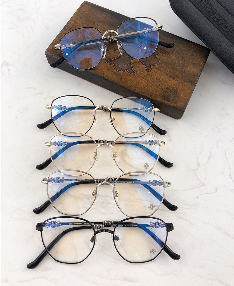 2021年新款多边型眼镜框 平光镜眼镜架 纯钛超轻眼镜可配近视眼镜