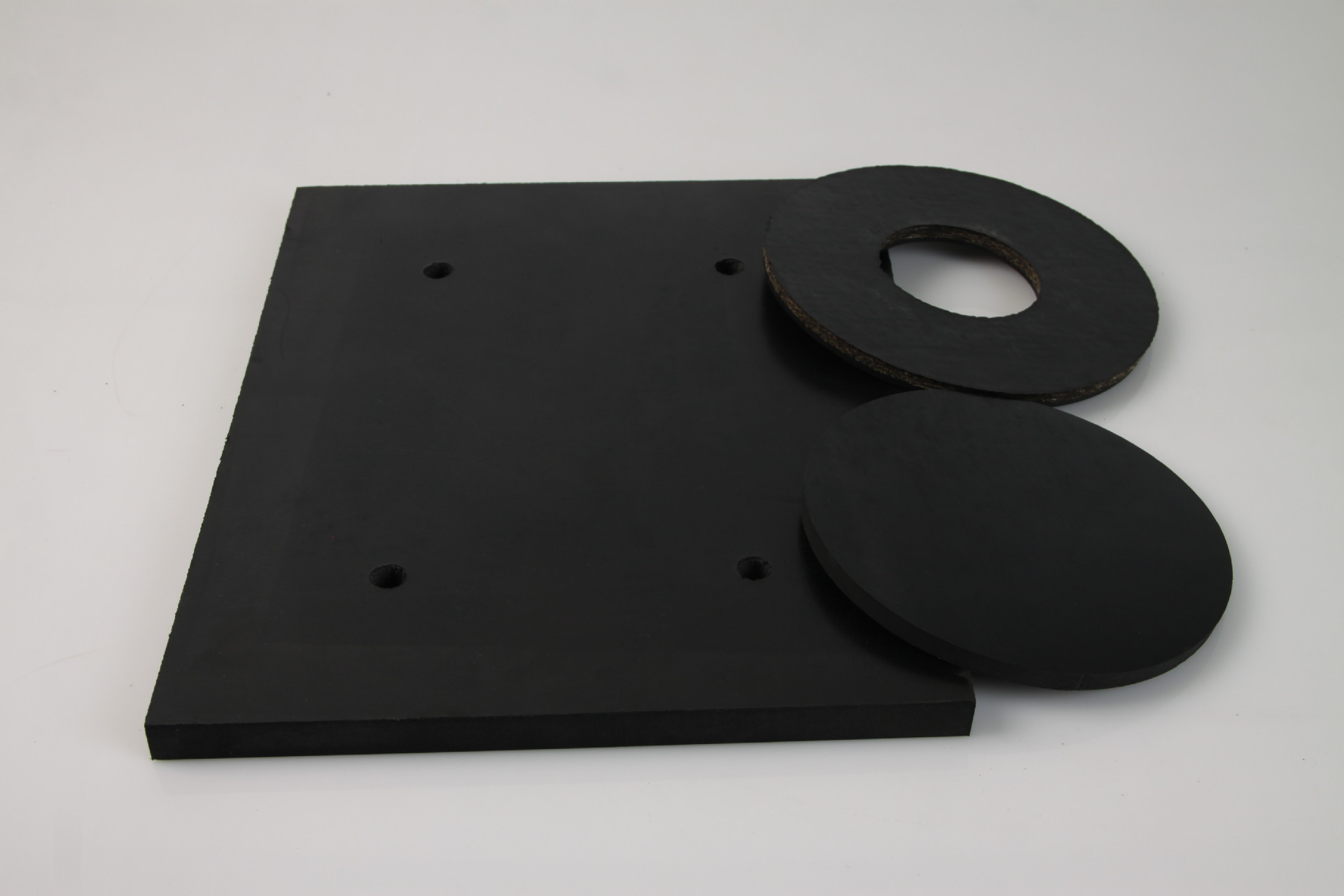 耐酸碱橡胶板实验室耐酸碱橡胶垫密封 减震耐热耐酸硫化橡胶板皮