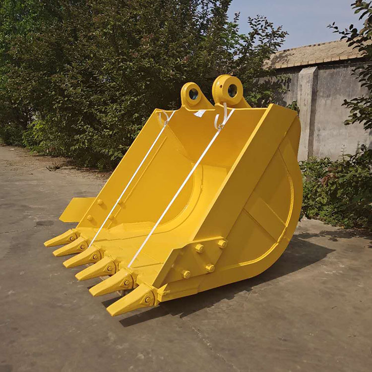 挖机挖斗厂家供应pc210挖掘机挖斗1.06方斗容 标准斗
