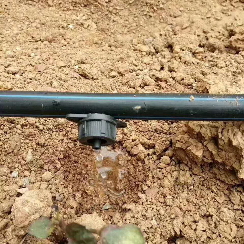 pe滴灌管节水灌溉滴灌管大棚农田果园倒挂地插微喷滴灌管农用水管