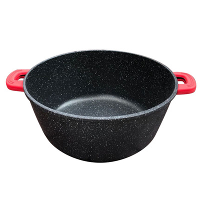 支持一件代发德国不粘汤锅铝锅熬阿胶糕专用不粘锅32cm复底商用锅