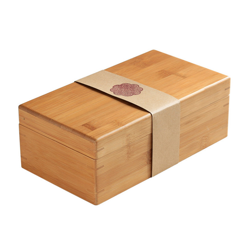 木质竹木包装盒竹子礼盒竹制收纳盒通用包装蜂蜜盒可定制批发