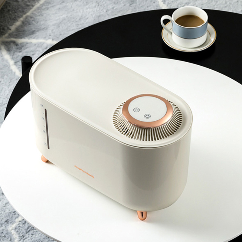 摩飞mr2081无雾加湿器 家用卧室多功能恒温加热小型大雾量加湿机