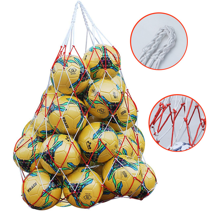 Basketball Net Pocket Football Volleyball Net Pocket Ball Bag Bold 10-20 Ball Big Net Pocket Ball Pocket Bag