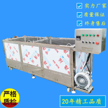 商用不锈钢冻肉块清洗解冻机 牛肉鸡爪气泡解冻池 大型海鲜化冻机