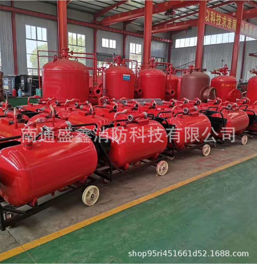 半固定泡沫灭火装置 py4/100推车式泡沫灭火器低倍数泡沫比列装置